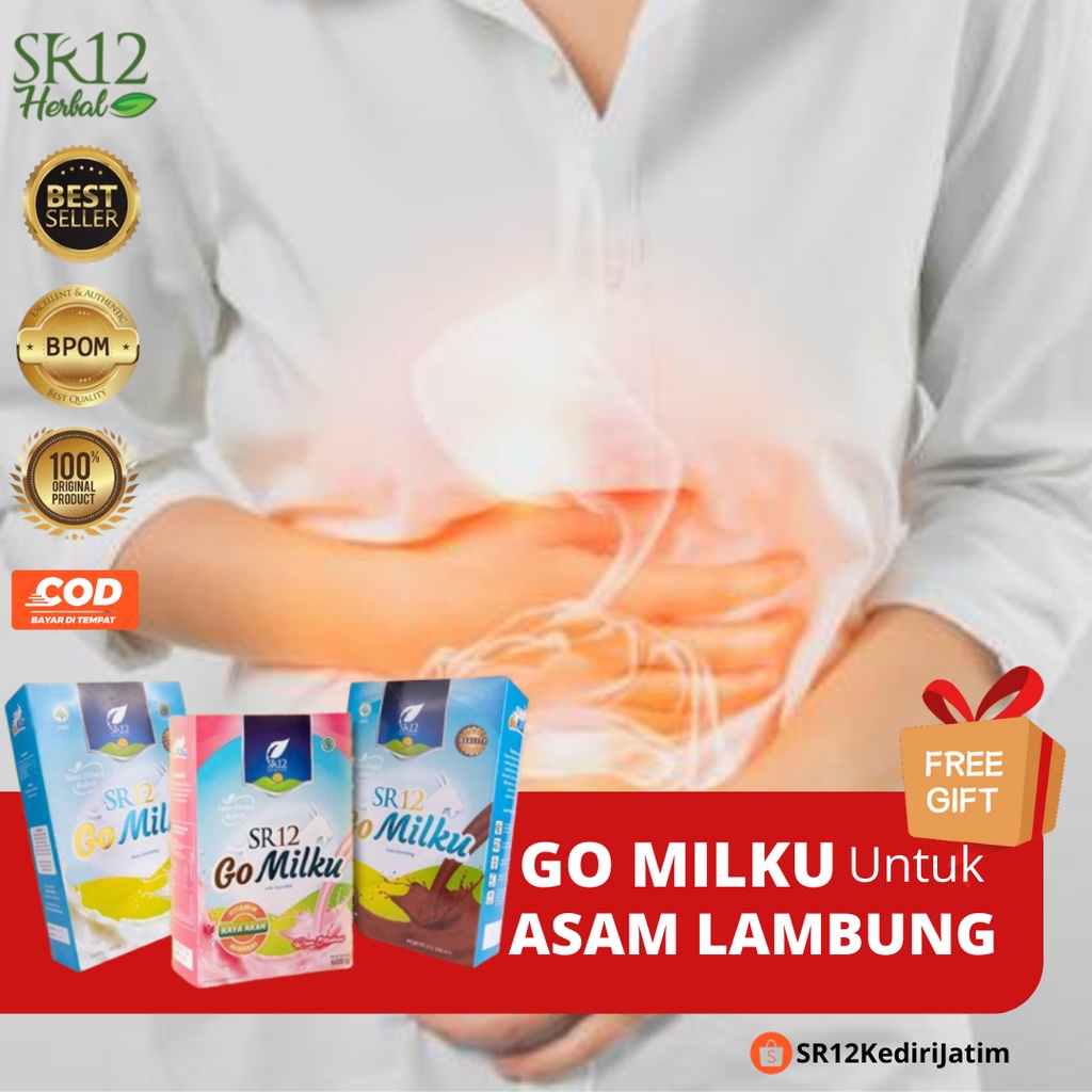 

Go Milku Susu Kambing Etawa SR12 Meredakan Asam Lambung Gomilku