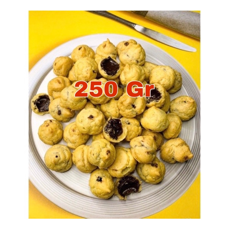 Sus Soes Kering Coklat | Vanila Isi 250 gram Termurah