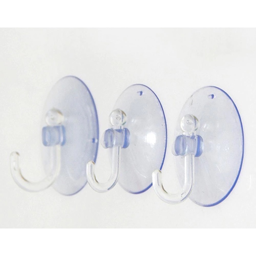 Kop Kaca / Tempelan Karet Bening / Gantungan Tempel