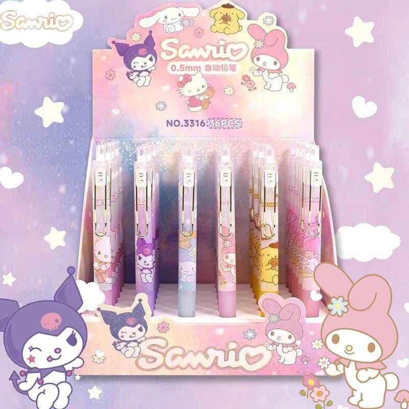 

PENSIL MEKANIK MOTIF SANRIO MY MELODY KUROMI CINNAMOROLL