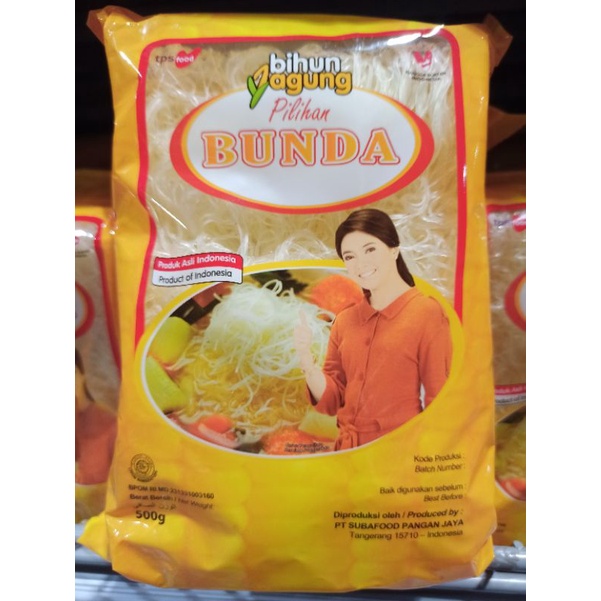 

Bihun Jagung Pilihan Bunda 500 Gram