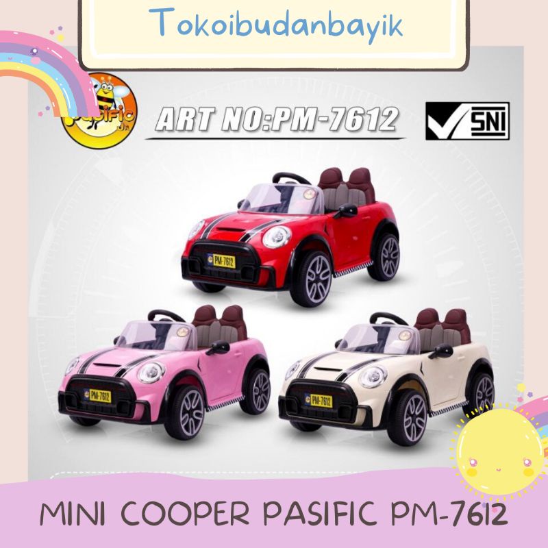 BISA COD Mobilan Aki Pacific PM 7612/mainan anak mobil aki