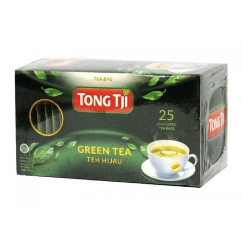 

teh amplop tong tji green tea teh hijau 25 x 2 gr