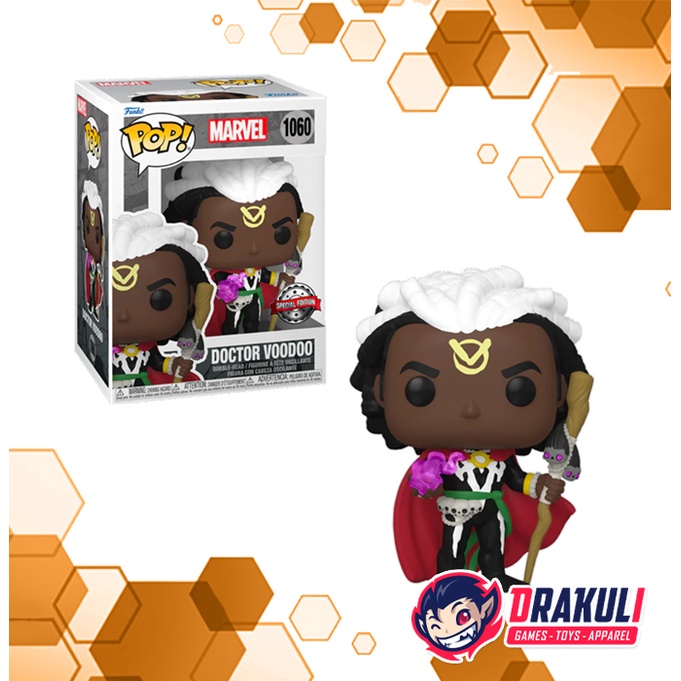 Toys Funko Pop Marvel - Doctor Voodoo Spesial Edition