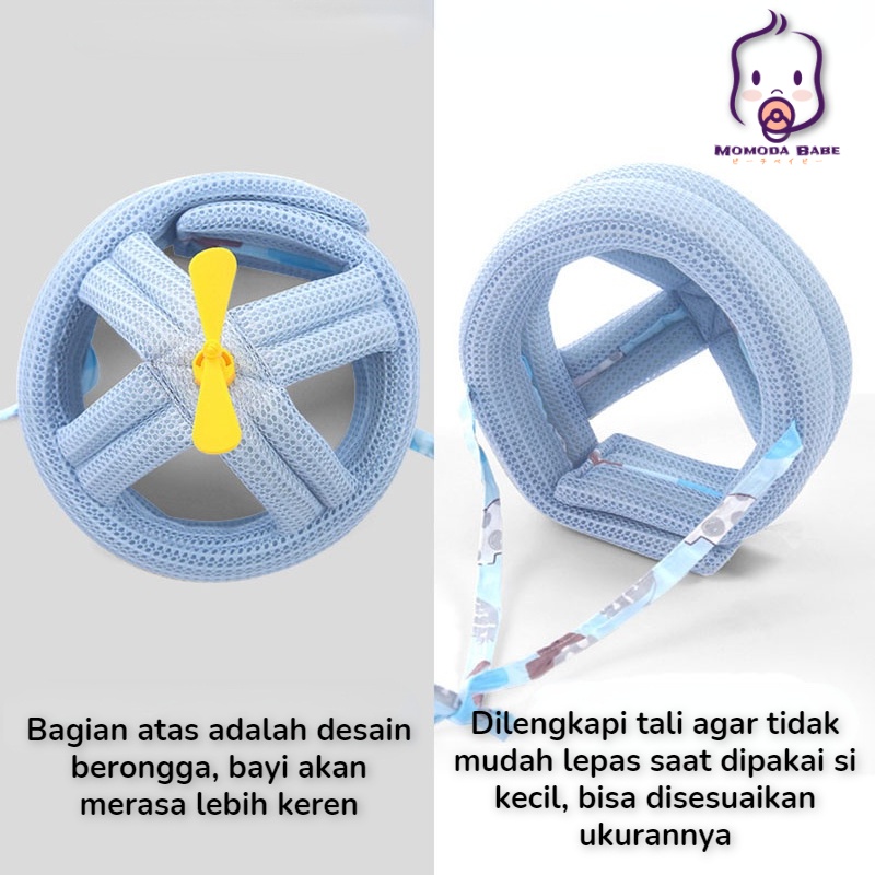 Bayi Head Protector/pelindung kepala bayi/ Topi pelindung keipala bayi Helm /Anti Jatuh Bantal Helm Belajar Jalan /Baby Head Safety Helmet/Anti Fall Cap Safety/ Anti Tabrakan Bernapas Anak-anak/ Anti Jatuh Bantal Bayi