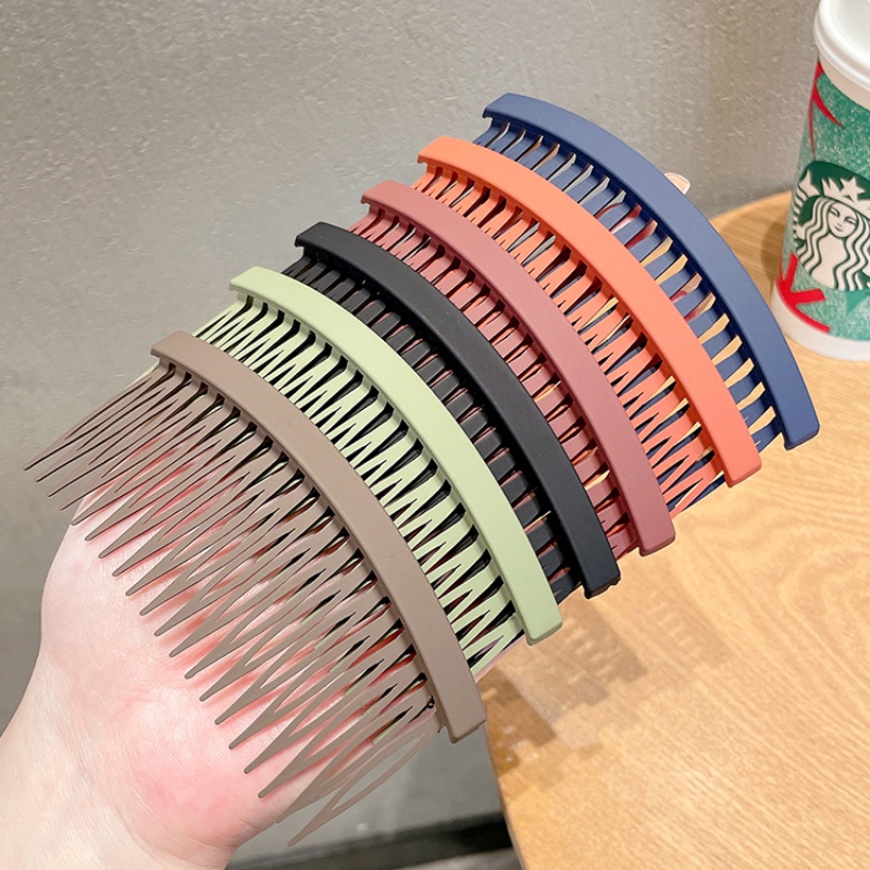 Sisir Rambut Matte Anti slip Gaya Korea Untuk Wanita