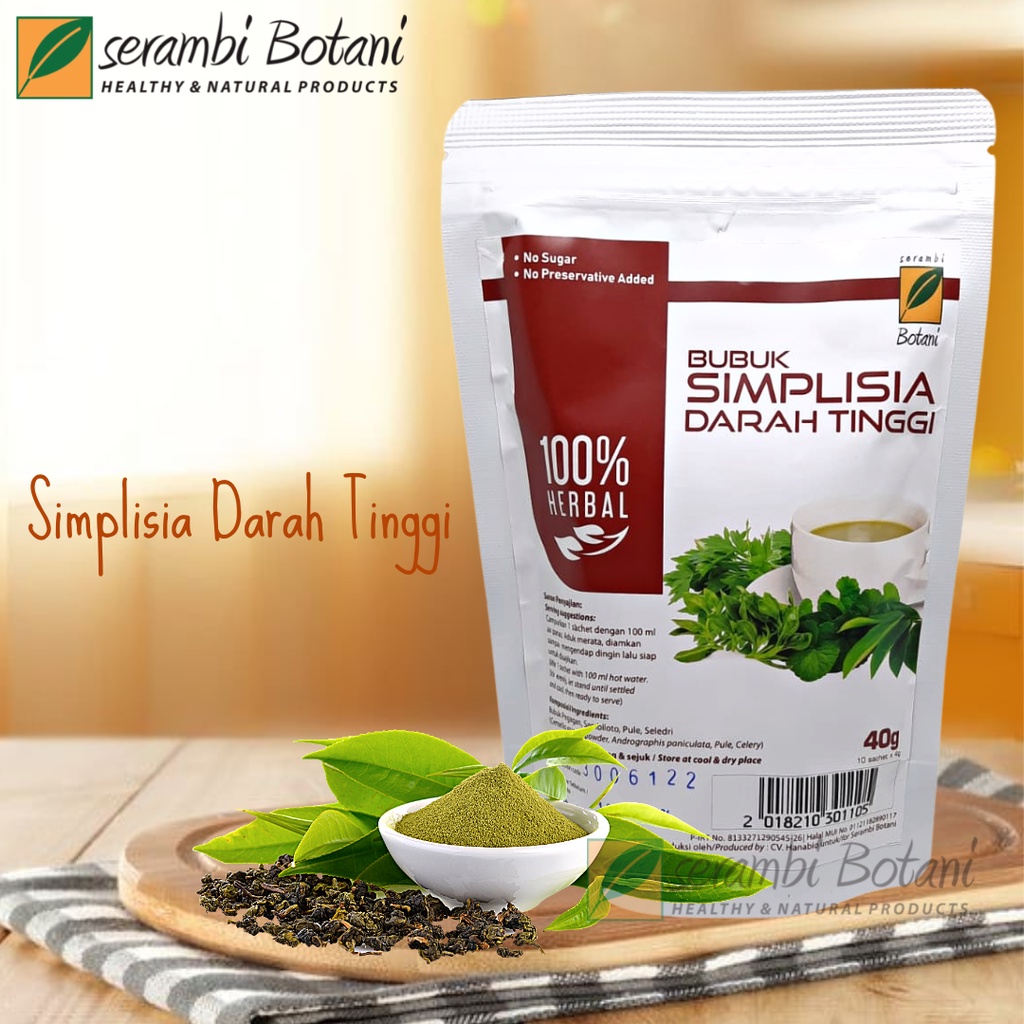 

Simplisia Darah Tinggi 40gr Serambi Botani