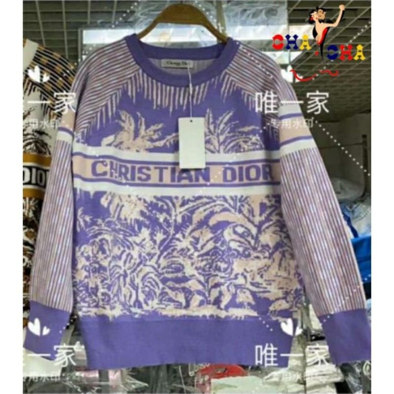 RAJUT DI*OR PALM LILAC / RAJUT MIRROR / RAJUT PREMIUM / RAJUT WANITA IMPORT