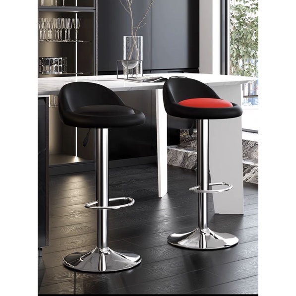 Kursi Bar Barstool Bulat Minimalis Cafe Hidrolis Hidrolik Minibar chair