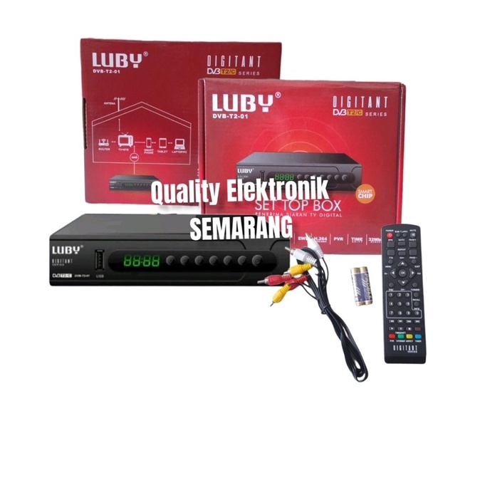 SET TOP BOX LUBY DVB T2-01 READY STOCK