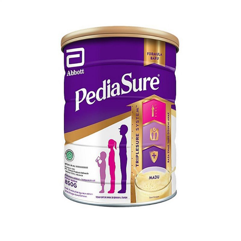 PEDIASURE TRIPLESURE MADU/VANILA 850GR