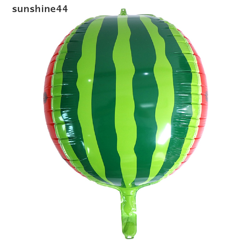 Sunshine 1pc Balon Semangka 4D 22 Inci Untuk Properti Foto Pernikahan / Ulang Tahun / Baby Shower