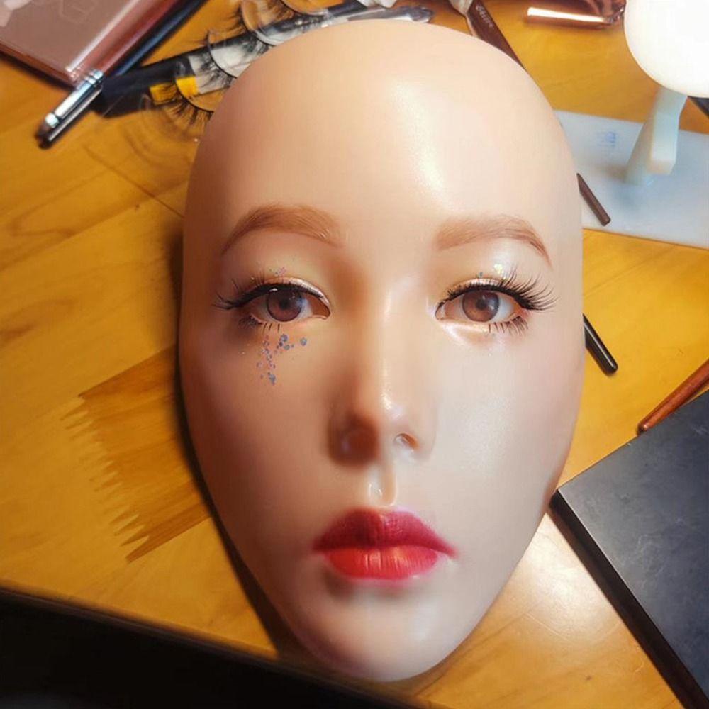 Preva The Perfect Aid Silikon Untuk Wajah Mata Melukis Latihan Makeup Latihan Kulit Papan Wajah Makeup