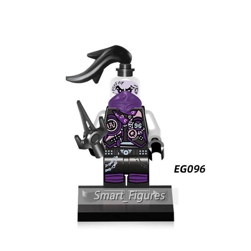 Action Figure Mini Ninjago Mr.E Ultra Violet Hutchins Samurai X Jay Walker Lloyd EG18013 Untuk Hadiah