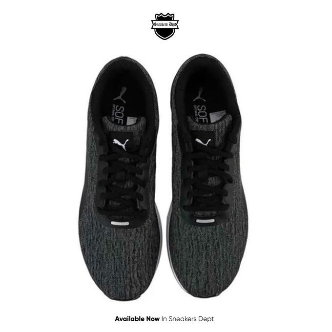 Sepatu Lari Pria Puma Solar Runner Puma Black White Original