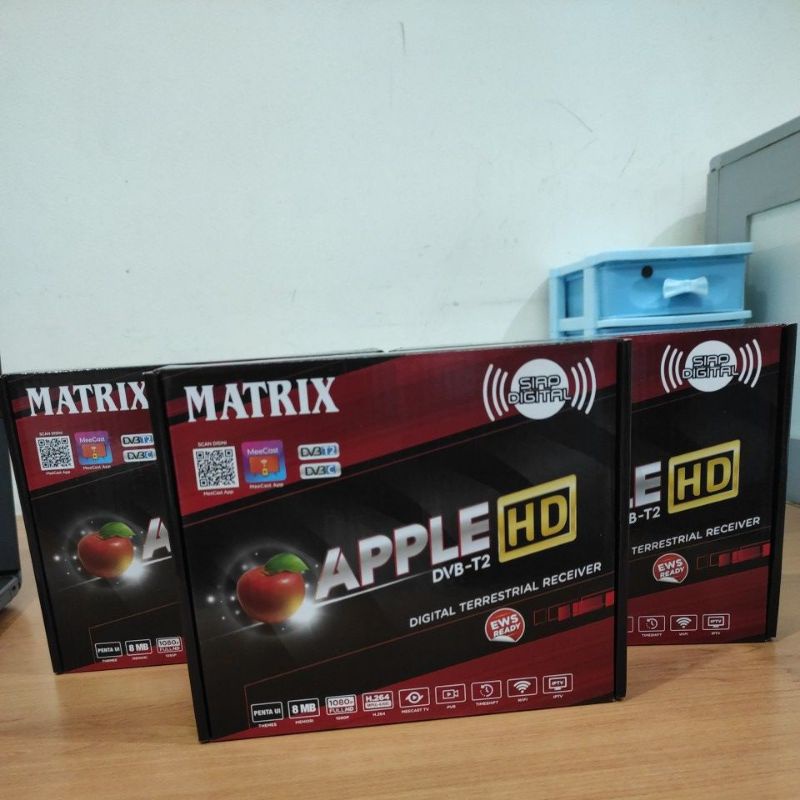 Set Box TV Matrix Apple HD DVBT2