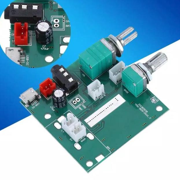 kit 2.1 amplifier 20w bluetooth 5v