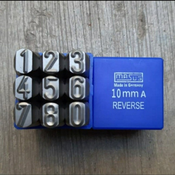 

Promo perkakas GJJ angka ketok terbalik/reverse type MASUS 20mm made in g Diskon