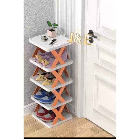 Rak sepatu 4susu/shoe rack sandal holder/rak kamar mandi