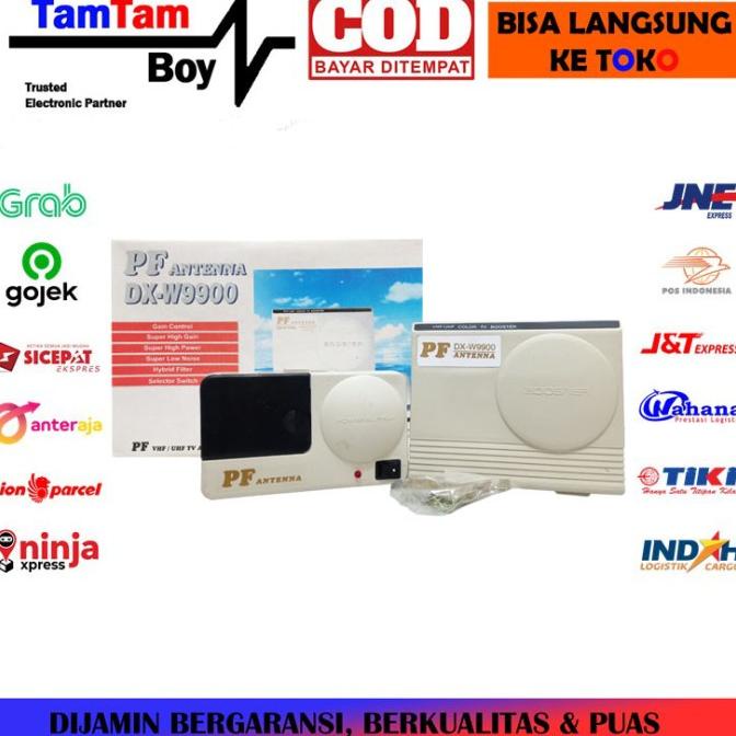 Penguat Sinyal TV / Booster Outdoor Antena TV PF DX-W9900 (ORIGINAL/ASLI)
