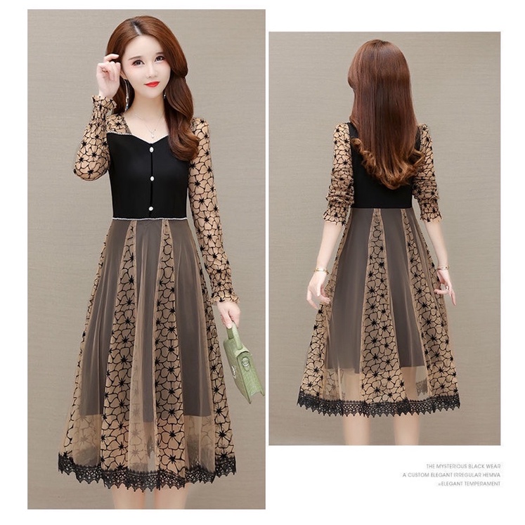 Dress Style Elegan Variasi M240