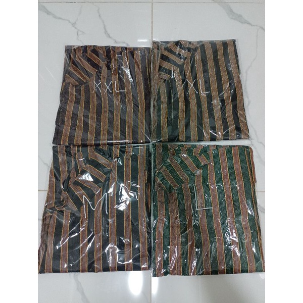 Set lurik komplit // baju surjan komplit + blangkon dewasa