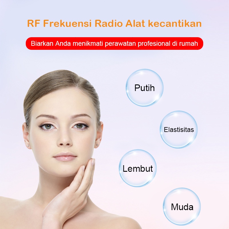 Mini RF Wajah Badan Mengencangkan Kulit Alat Kecantikan 3 Polar 6 Polar Radio Frequency Lemak Sel membakar Menghilangkan Kerutan Kantung Mata