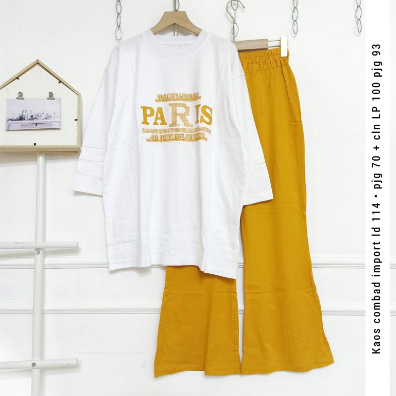 stelan Faris kaos combat import/fashion wanita modern