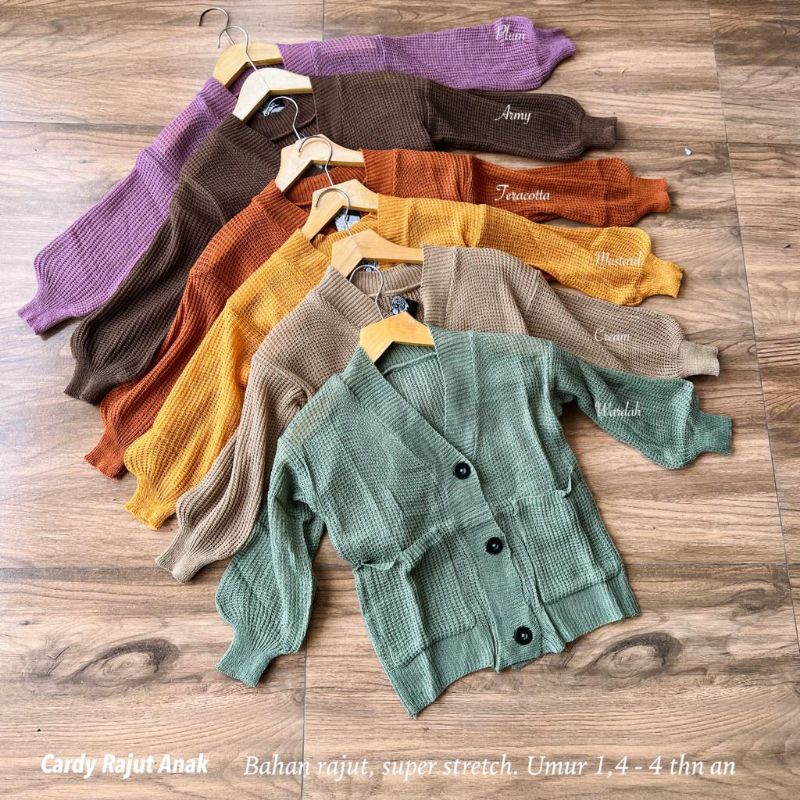 Cardy Rajut anak //JF3212