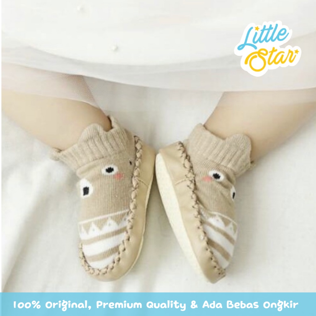 Sepatu Prewalker Anak Bayi Little Star Motif Hewan