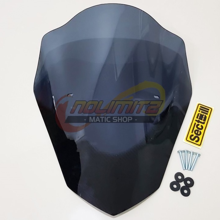 Windshield Sectbill Carbu Carbon Series Visor Yamaha NMAX 2020