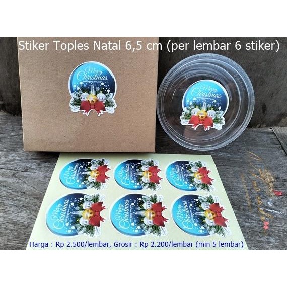 

NATL-321 : Stiker Toples Natal 6,5 cm (per lembar isi 6 stiker)