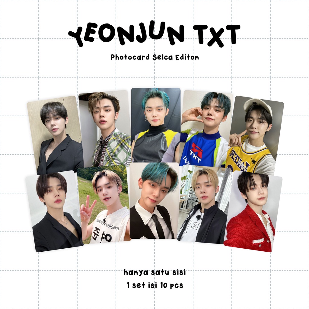 [SET] Photocard TXT Selca Edition