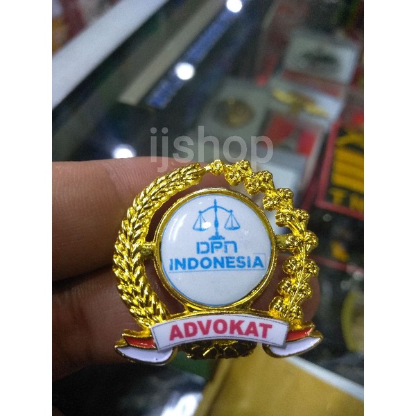 Pin bros DPN Indonesia advokat | pin advokat padi kapas DPN