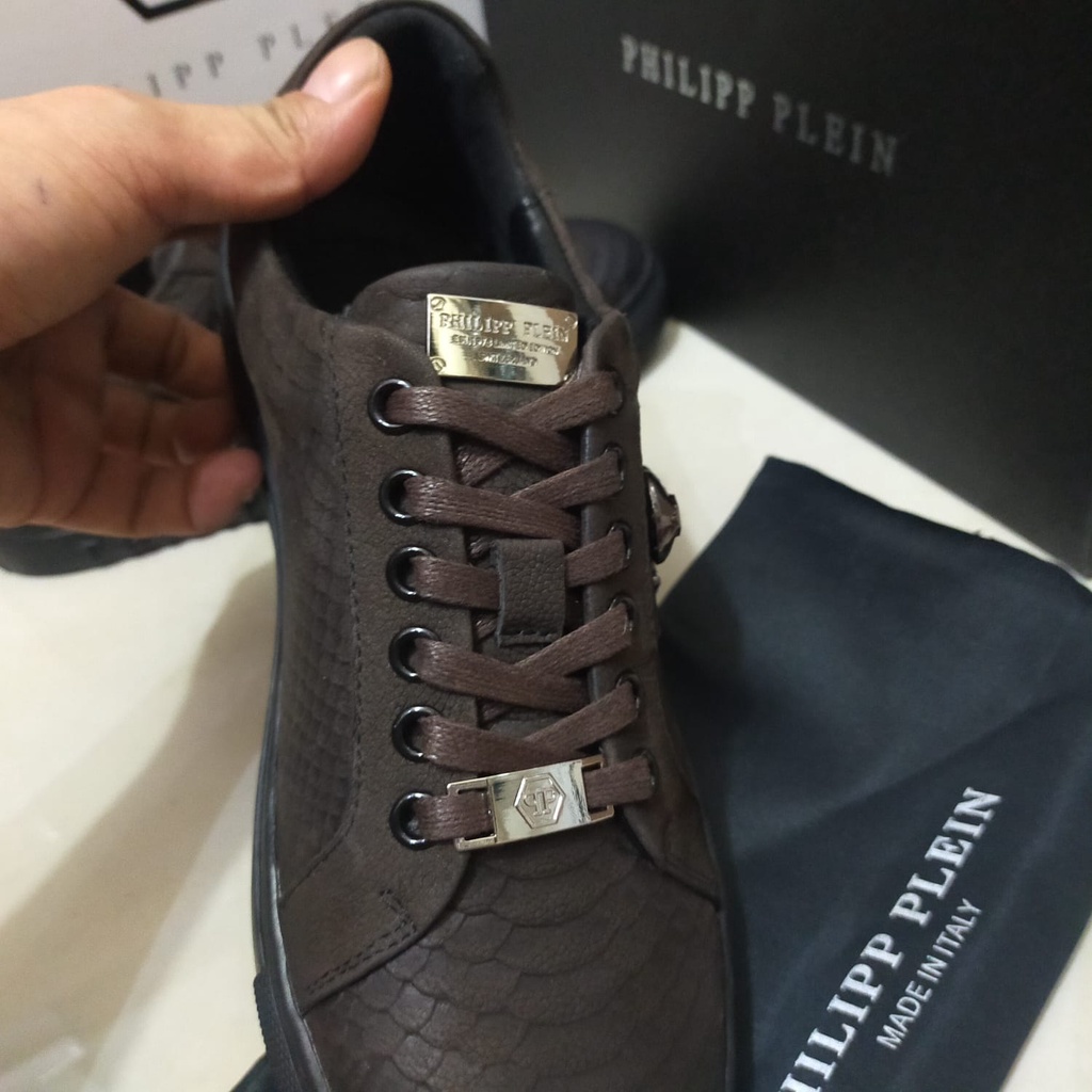 sepatu philipp plein sneaker pria men shoes kets pp cowok mirror P1SHOES