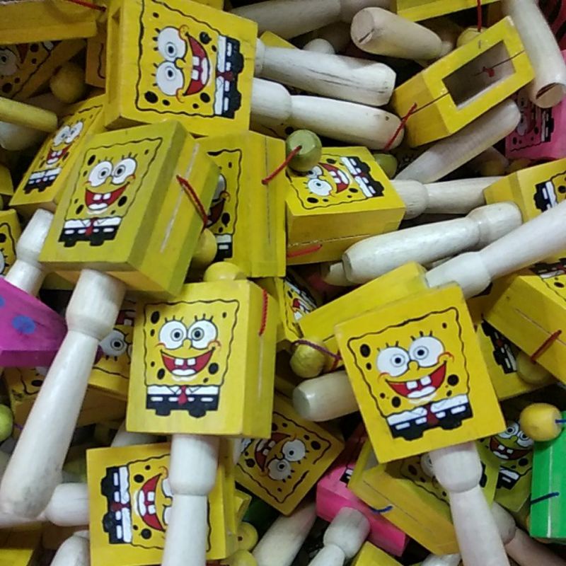 Spongebob Mainan Tradisional Ontong-Ontong/ Mainan Edukasi Otok-Otok