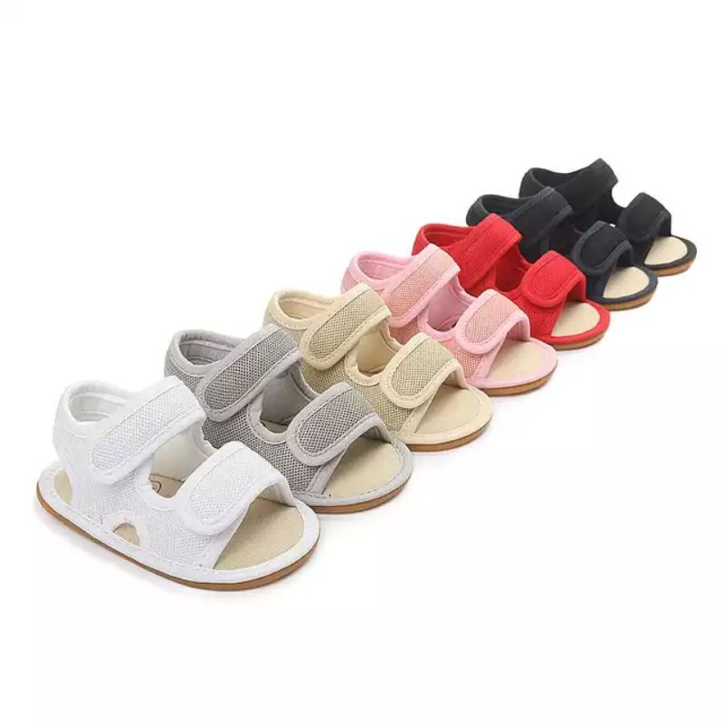 Sandal Anak Bayi Laki Laki Perempuan AERO 0 - 12 Bulan Kekinian / Sandal Baby Cowok Nyaman Terbaru