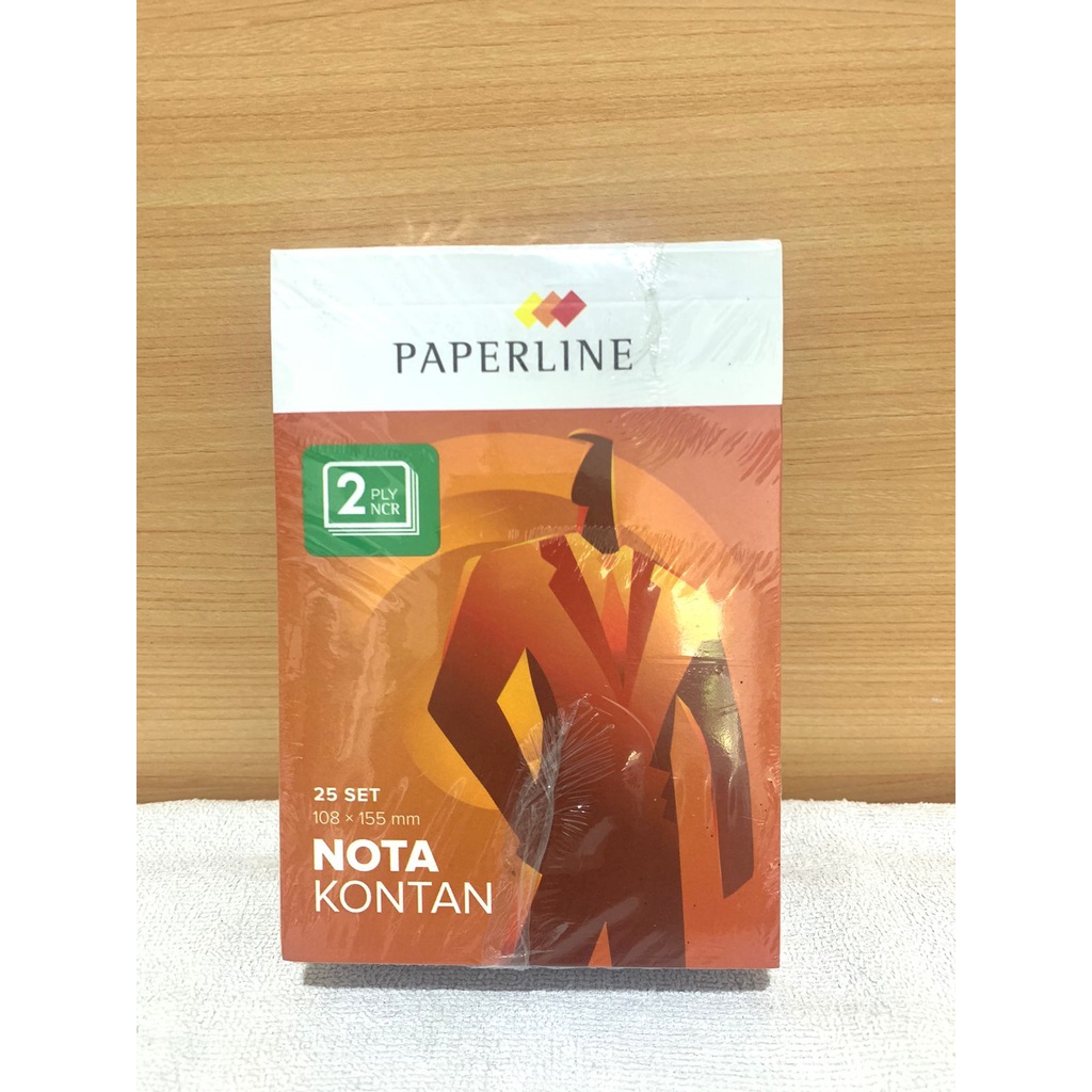 

NOTA KONTAN KECIL 2 PLY 25 set / NOTA KONTAN PAPERLINE 2 PLY 108x155mm