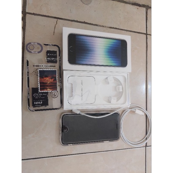 Iphone SE 2022 Second Light New Garansi IBOX
