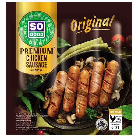 

So Good Sausage Premium 300gr, Sameday Instan Delivery Jogja