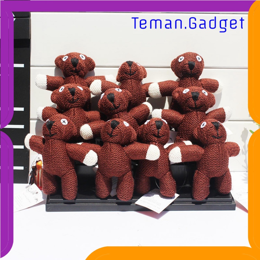 TG-MAN Mr. Bean Teddy Bear Plushy Key Chain Boneka Gantungan Kunci