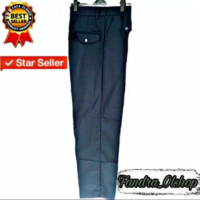 Celana Pdh Satpam Security Dishub Biru Dongker. Kualitas