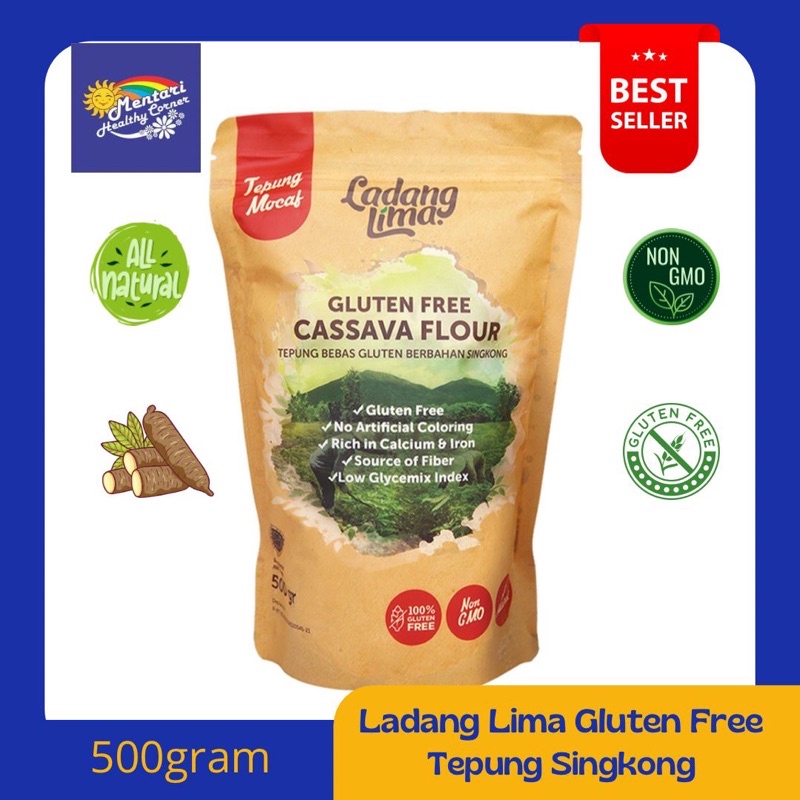 Tepung Ladang Lima Gluten Free 500gram / All Purpose Flour 500gr