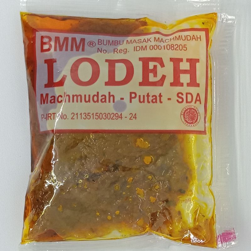 Jual Rasa Lodeh Bumbu Masak Mahmudah Bmm Shopee Indonesia