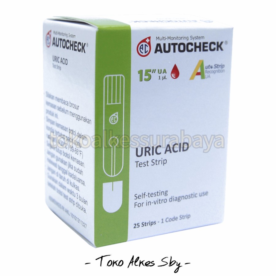 PROMO AUTOCHECK TEST STRIP URIC ACID / AUTOCHECK TES STRIP ASAM URAT