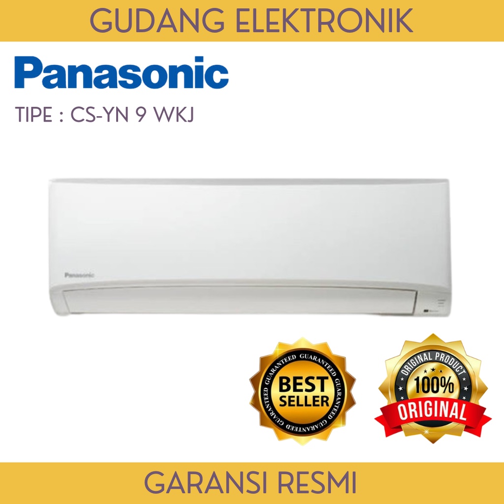 AC PANASONIC 1PK-CSYN-09WKJ - MADE IN INDONESIA + PASANG  - FREE ONGKIR SERANG KOTA