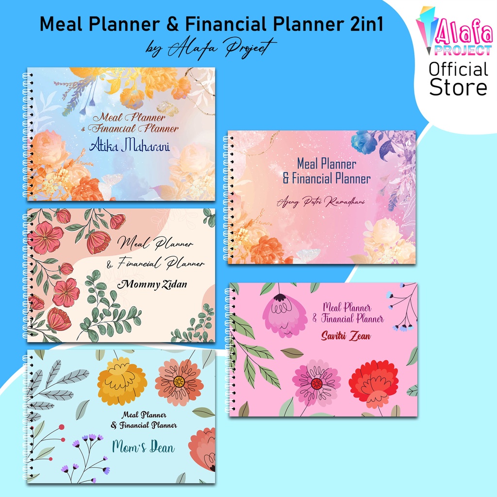 

AlafaProject Meal Planner & Financial Planner / Buku Catatan Keuangan 001-005