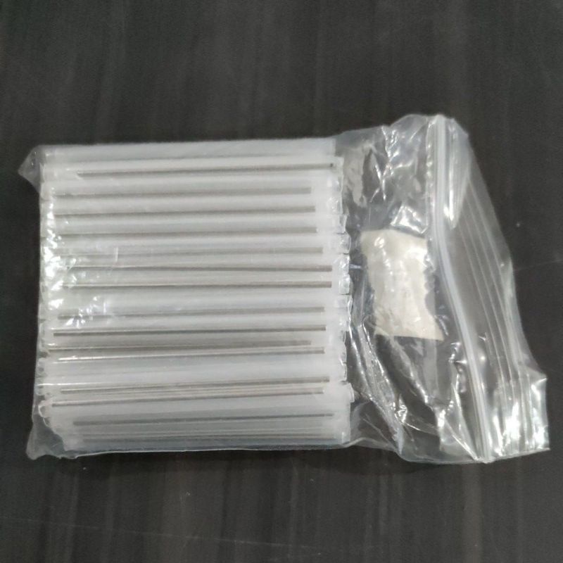 Protection Sleeve Kecil Fiber Optic Pelindung Sambungan FO Core 6cmx4mm isi 100pcs