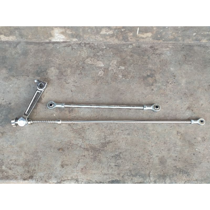 Stik rem stainless set stanhub set paha rem bajaj Pulsar crome