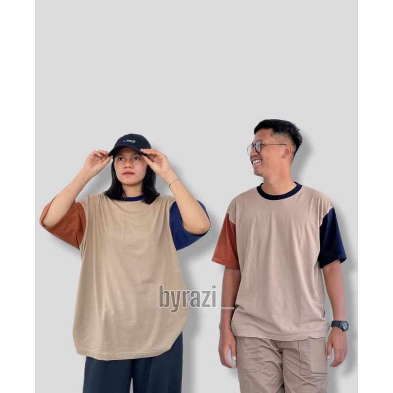 byrazi_ Baju Oversize Couple , Kaos Oversize Couple, T-Shirt Oversize Couple